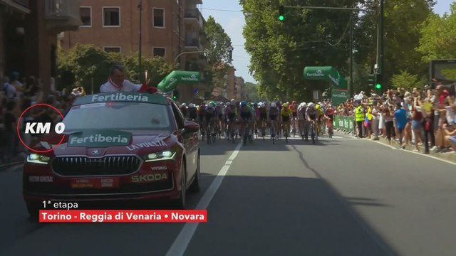 HIGHLIGHTS of STAGE 1 of LA VUELTA 2025: Philipsen wins the sprint in Novara