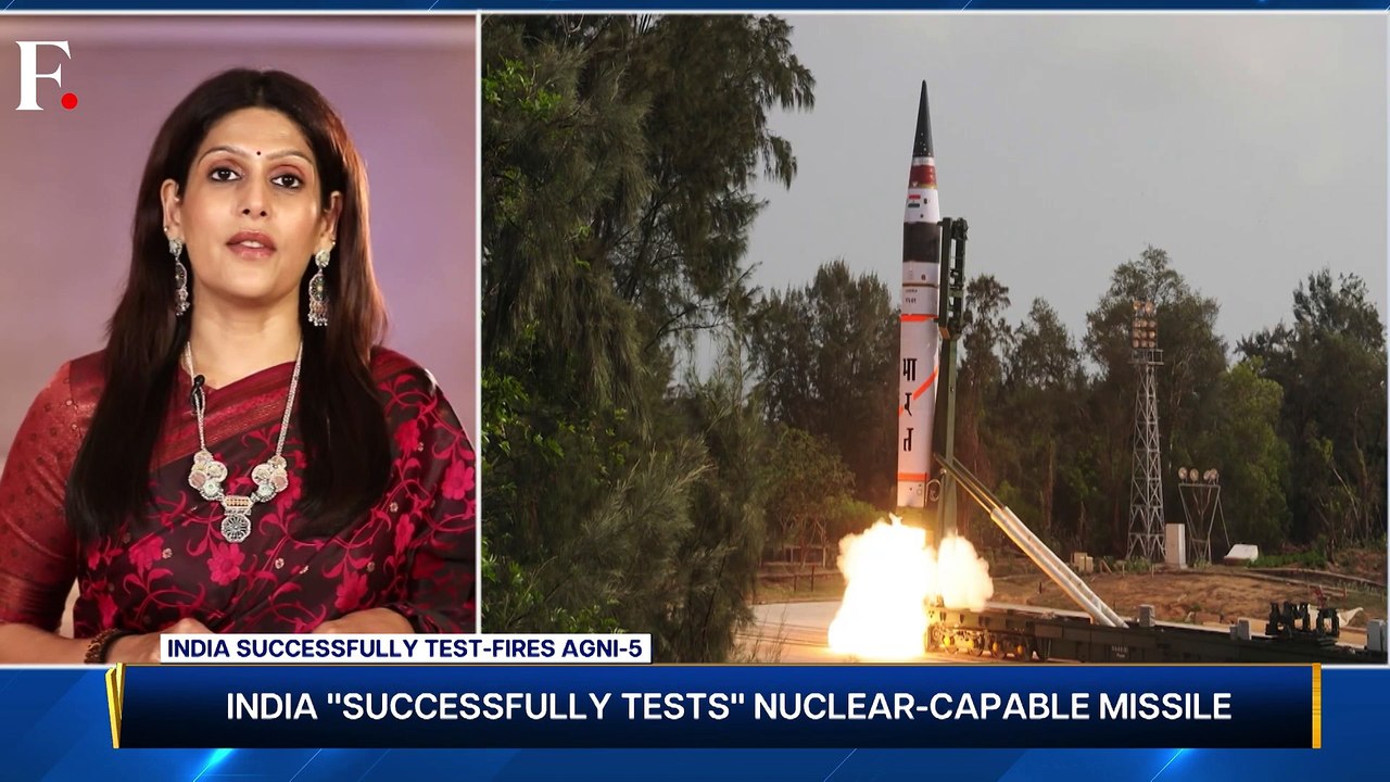 Why India’s Agni-5 Missile Test Matters So Much | Vantage with Palki Sharma | N18G