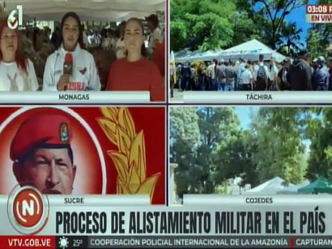 Habitantes de Monagas atienden el llamado a filas del presidente Nicolás Maduro