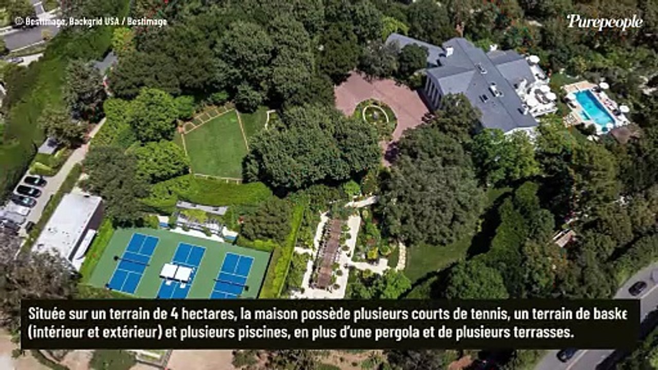 Jeff Bezos : Les photos de sa maison à 175 millions de dollars avec une immense haie pour le protéger des regards, "la plus haute de toute la zone"
