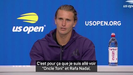 US Open - Zverev revient sur sa collaboration avec les Nadal