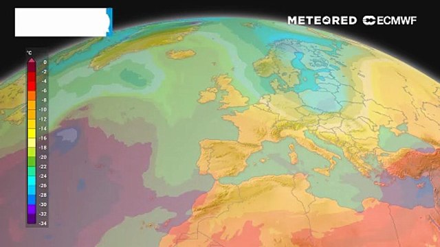 Una vaguada atlántica trae fuertes tormentas y granizo