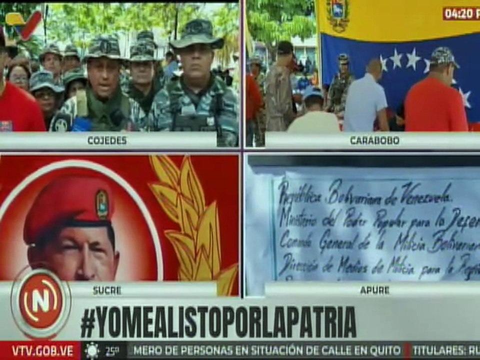 Poder Popular de Cojedes se reúne para decirle al mundo que Venezuela es un país independiente