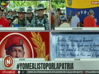 Poder Popular de Cojedes se reúne para decirle al mundo que Venezuela es un país independiente