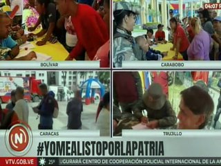 Gob. Yulisbeth García felicita al pueblo por la activa participación en la jornada de alistamiento