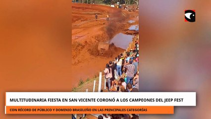 Multitudinaria fiesta en San Vicente coronó a los campeones del Jeep Fest