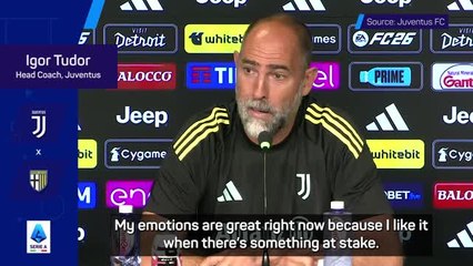 Tudor 'can't wait' to get Juve's Serie A season started