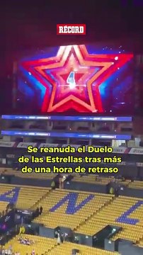 Tras más de una hora con veinte minutos de retraso por tormenta eléctrica, se reanuda el Duelo
