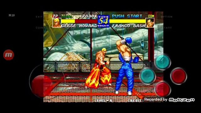 Fatal Fury 3 Geese Howard vs Franco Bash fala de vitória do Franco Bash em portuguêsFatal Fury 3 Geese Howard vs Franco Bash fala de vitória do Franco Bash em português
