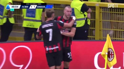 스포츠중계 빠른티비 [세리에A] 1R AC 밀란 vs 크레모네세 하이라이트 2025.08.24 (일) 0345