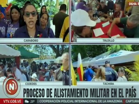 Mujeres de Carabobo se alistan en las filas de la Milicia Nacional Bolivariana