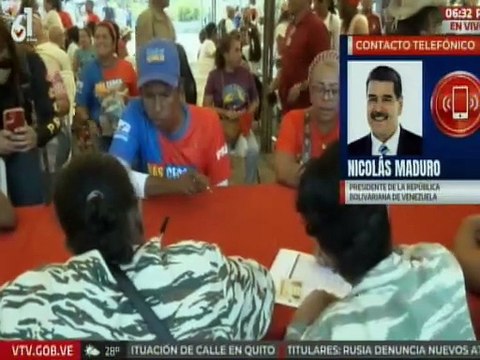 Presidente Nicolás Maduro envía mensaje patriótico a los venezolanos y venezolanas