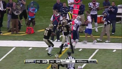 Patriots vs Saints 2009 Week 12 (Extended Highlights)