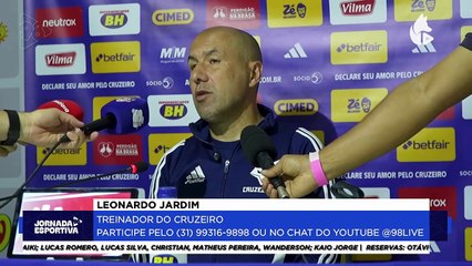 Jornada Esportiva 98 - Cruzeiro x Internacional 23/08/2025