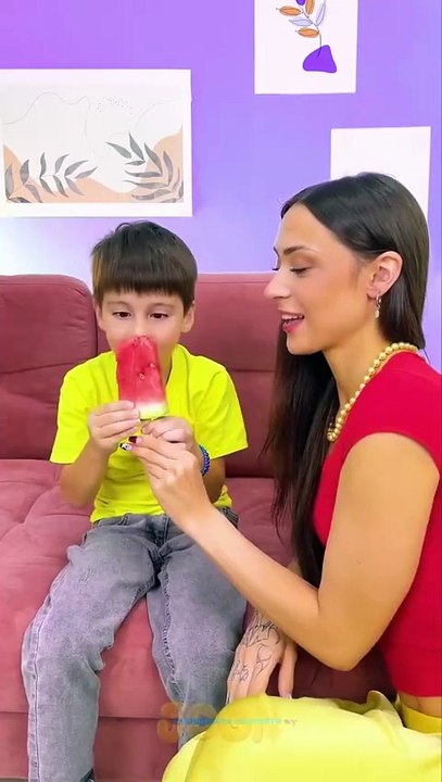 Healthy Ice Cream Hack – So Easy, So Tasty! 🤩 #IceCream #HealthyDessert