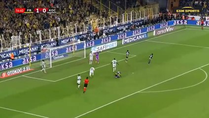 Fenerbahçe Vs Kocaelispor 3-1- Highlights and Goals Turkish league  - 2025