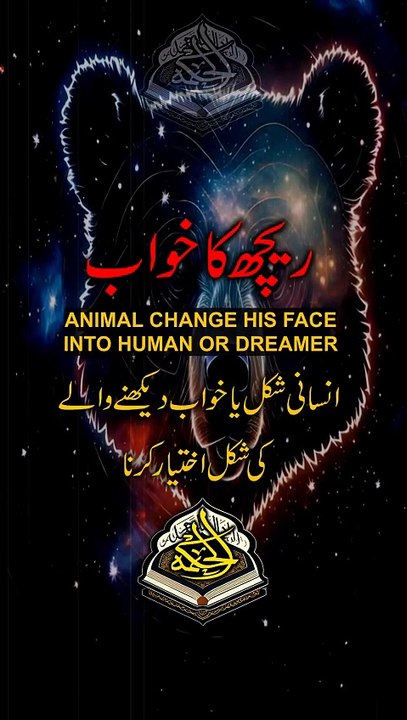 Dream of Bear | Khwab main Rech dekhna |  #khwab #khwabkitabeer  #astrology #zodiac #horoscope #bear