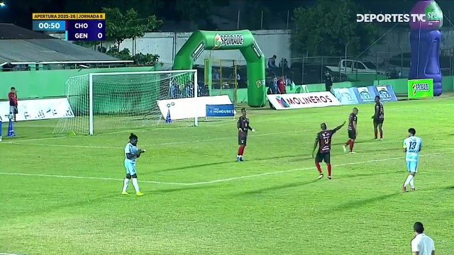 Choloma FC 2 - 1 Génesis FC | Jornada 6 | Liga Nacional - Apertura 2025 - 2026
