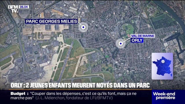 Val-de-Marne: deux enfants meurent noyés dans un parc à Orly, une enquête ouverte
