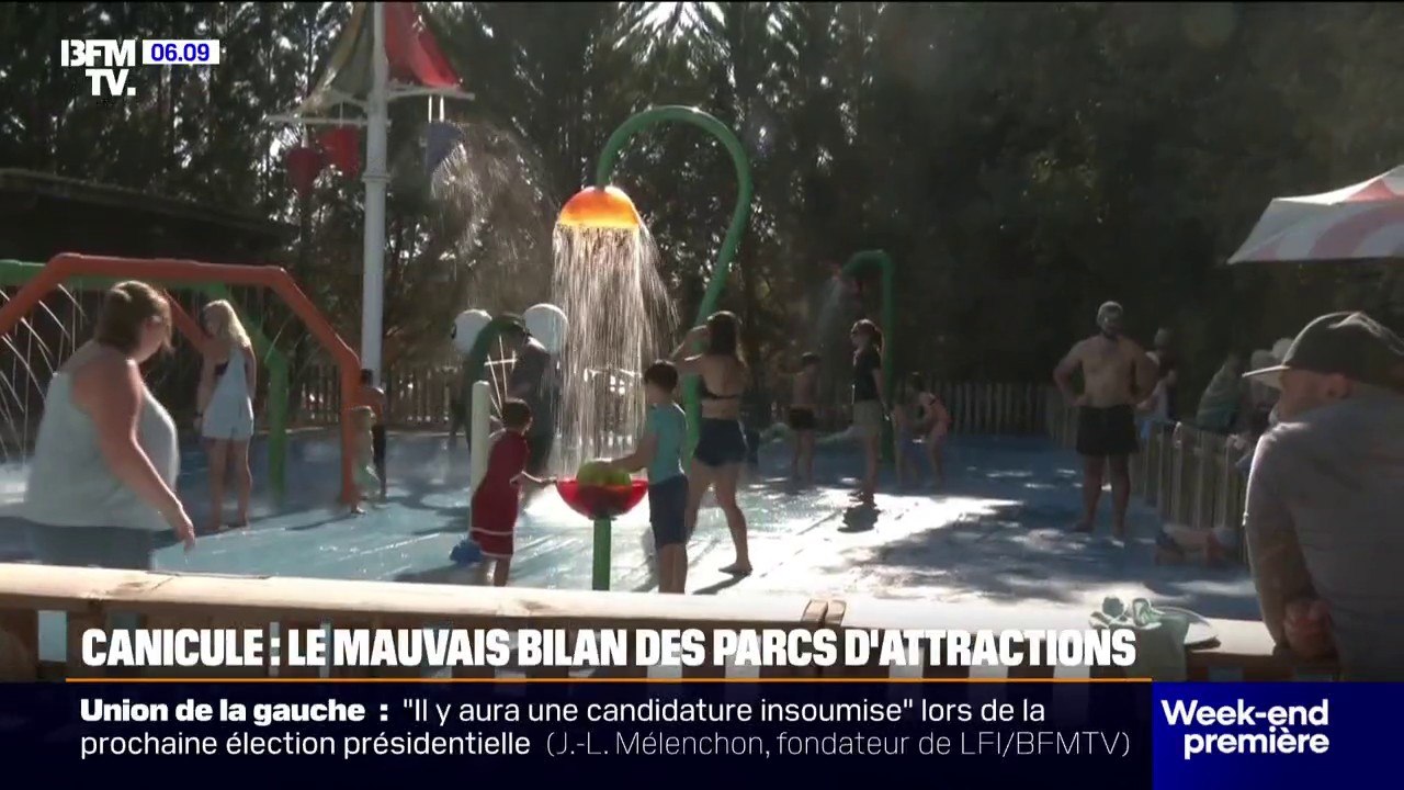 "On a perdu quelques milliers de visiteurs": à cause de la canicule, la fréquentation des parcs d'attractions en baisse cet été