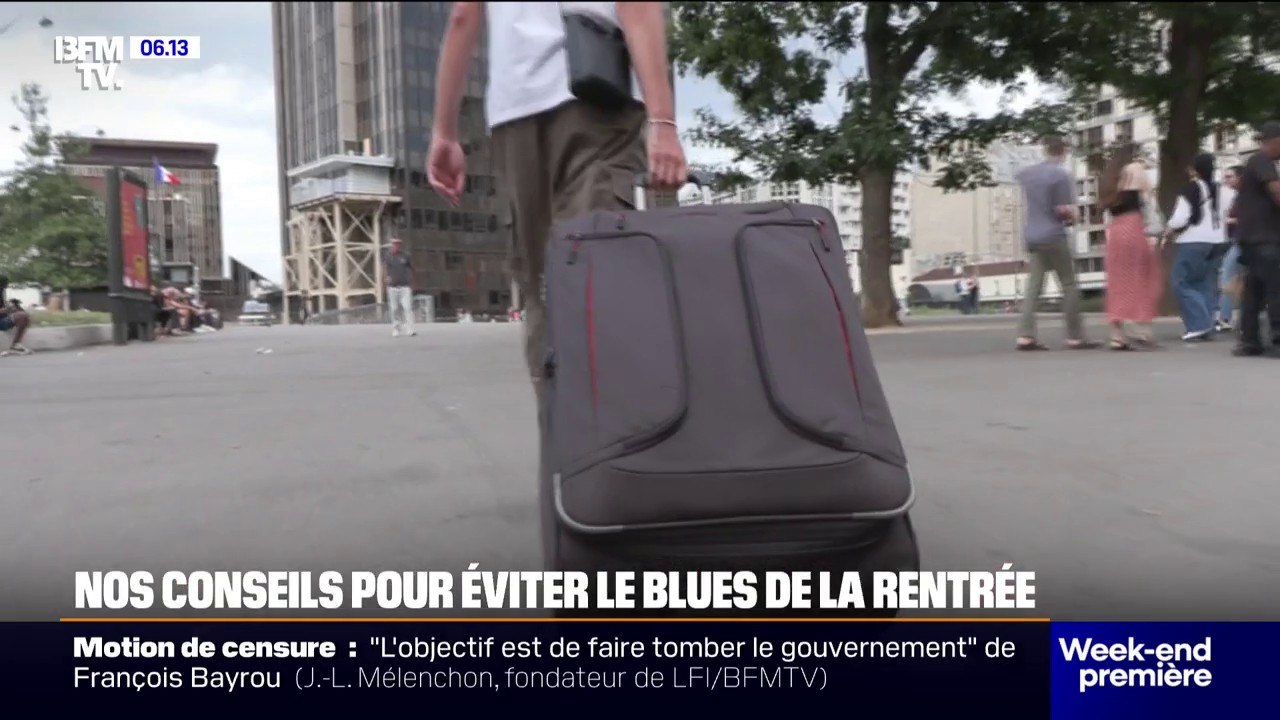 Rentrée scolaire: nos conseils pour éviter le blues de retour de vacances
