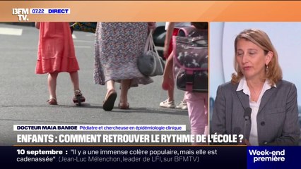 Rentrée scolaire: comment remettre doucement les enfants dans le bain ?