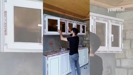 Pimapenden mutfak dolabı yapan adam, sosyal medyada viral oldu