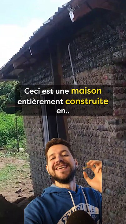 Une maison faite de plastique !