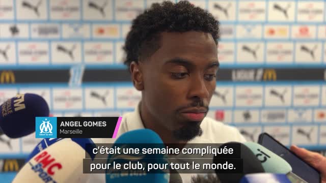 Marseille - Gomes : “Une semaine compliquée mais le plus important, ce sont les 3 points”