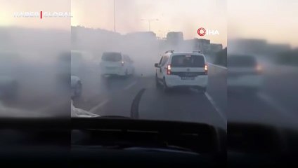 Yine düğün, yine magandacılık faaliyetleri: Yolu kapatıp lastik yaktılar