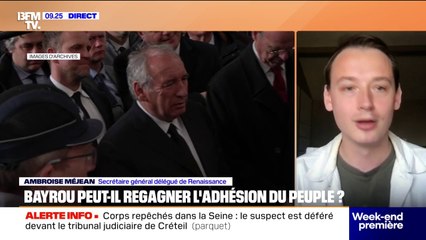 Blocage du 10 septembre: "On fait confiance aux Français pour comprendre que les difficultés sont grandes", déclare Ambroise Méjean (Renaissance)