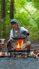 When camping, recipes that can be made in one frying pan are the best.