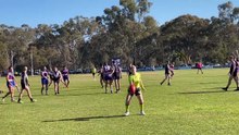 LVFNL 2025 first semi-final: Pyramid Hill v Inglewood.