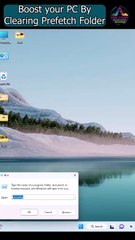Boost your PC By Clearing Prefetch