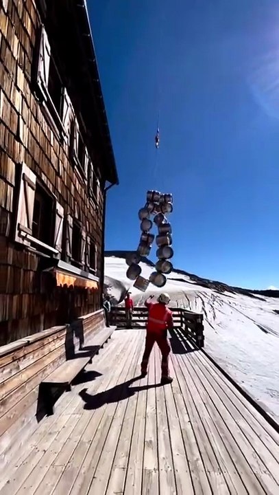 Voilà comment on livre des bières en montagne