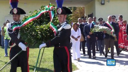 Il sindaco alla commemorazione del terremoto di Amatrice: «I miei figli vivi per miracolo, questo sarà l’anno della consapevolezza»