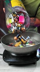 Electricity from Chemistry 🧪 Save This Survival Hack! 😱