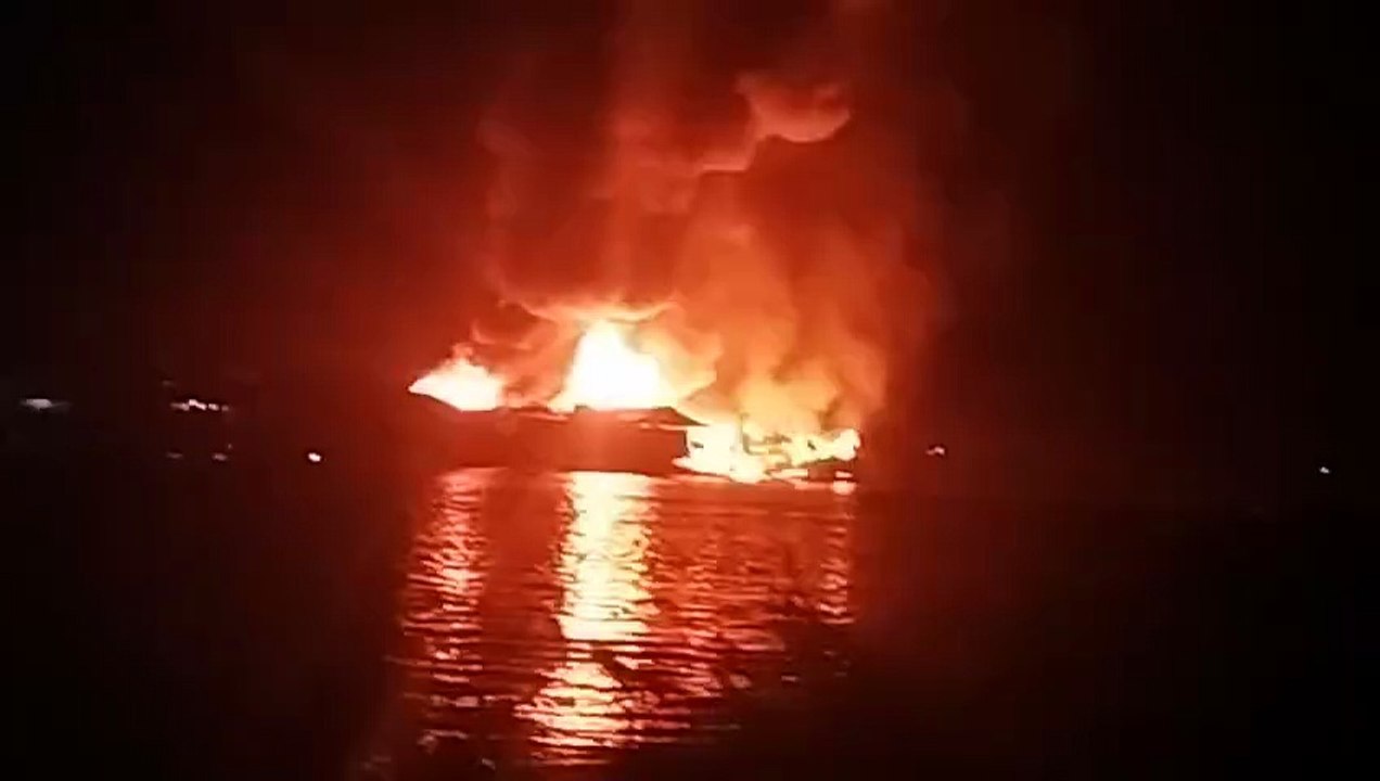 Un incendie à Albina 2 samedi 23 août 2025