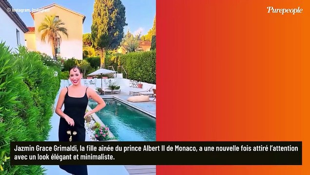 Jazmin Grimaldi, la fille du Prince Albert de Monaco, attire tous les regards avec un sac de haute couture en forme de visage à plusieurs milliers d’euros