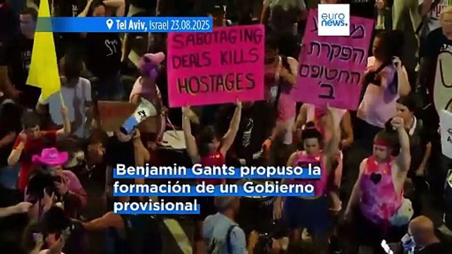 Aumenta la presión sobre Netanyahu para que llegue a un acuerdo sobre la liberación de los rehenes