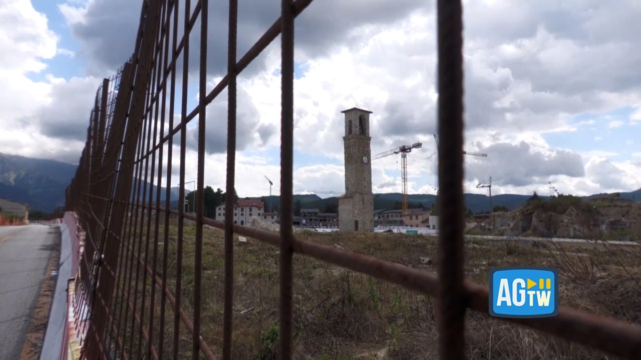 Ecco come appare Amatrice a 9 anni dal terremoto: in viaggio nel centro storico, tra cantieri ed edifici ridotti in macerie