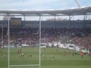 Toulouse - ASM entrée joueurs