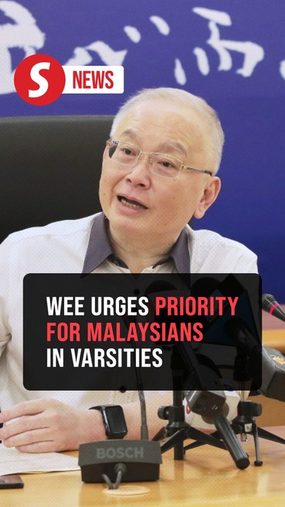 Put local students first in public universities, says MCA president