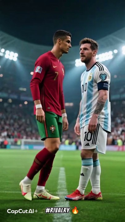 Ronaldo vs Messi on Wet Turf