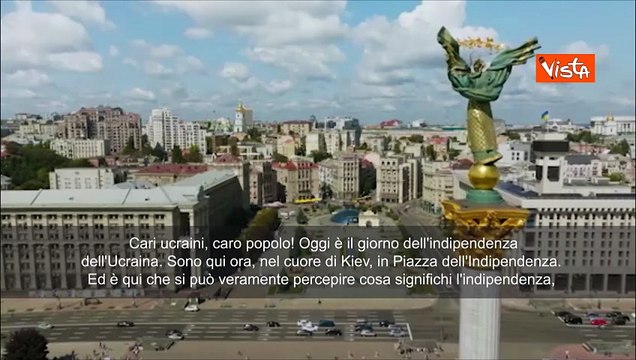 Giorno indipendenza Ucraina, Zelensky: Serve pace giusta