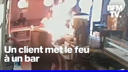 En Espagne, un client met le feu à un bar, mécontent de ne pas avoir eu de mayonnaise ni de ketchup