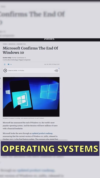 Microsoft Pulling the Plug on Windows 10!