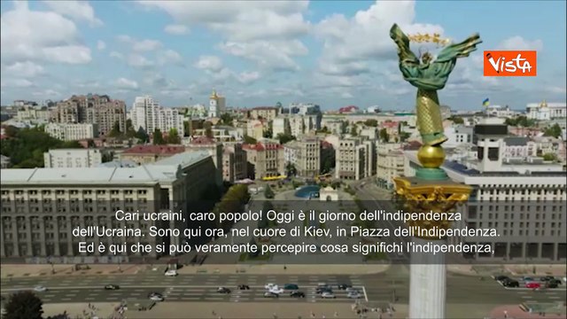 Giorno indipendenza Ucraina, Zelensky: Serve pace giusta