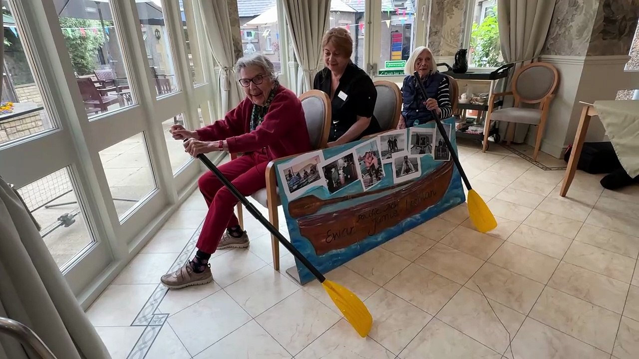 Care home residents backing Edinburgh rowing brothers
