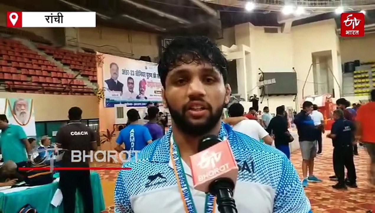 रांची में अंडर-23 राष्ट्रीय कुश्ती चैंपियनशिप का समापन, झारखंड के पहलवान ने जीता कांस्य पदक